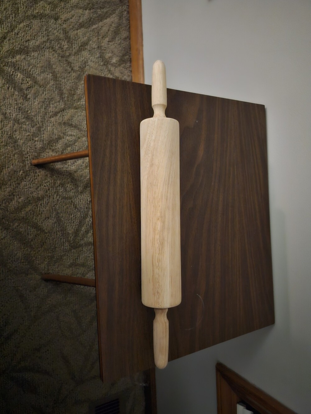 Classic Natural Wood Rolling Pin for Home Baking